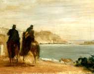 Hilaire-Germain-Edgar Degas - Promenade beside the Sea